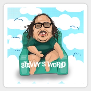 Stavros Halkias Solo Comedian Sticker